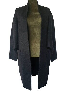 ✨Like New✨ Express Oversized Cardigan Sweater Coat, Black, Size Small